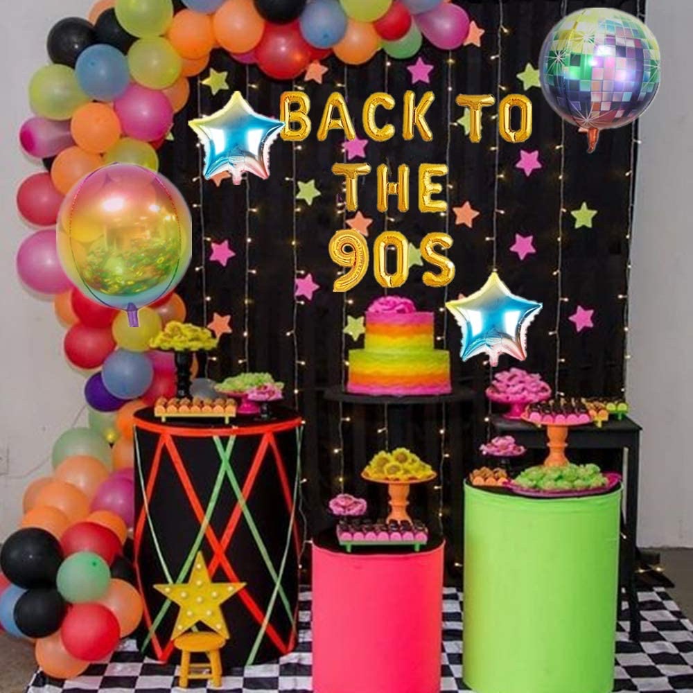 90s Themed Party Ideas Decorations And Music From The 1990s