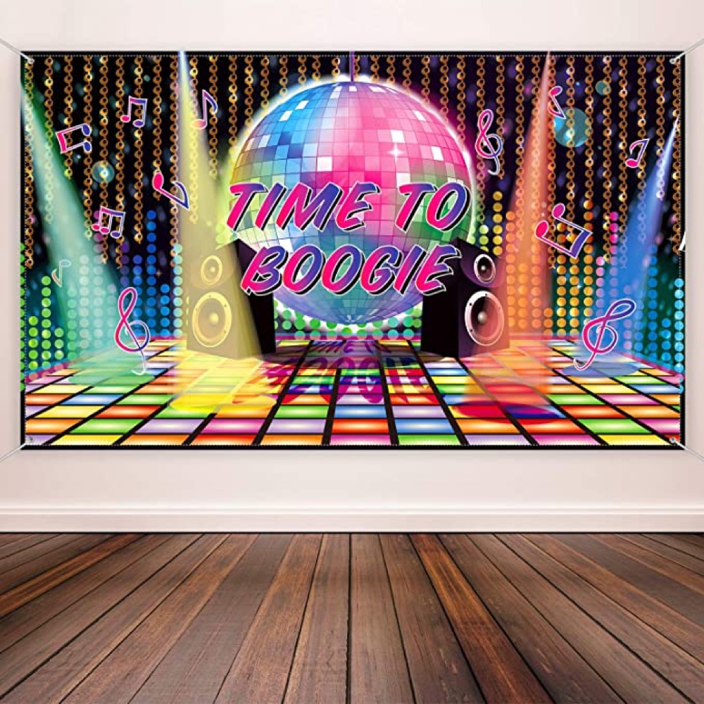 70's Themed Party - Groovy Party Ideas - Backdrop