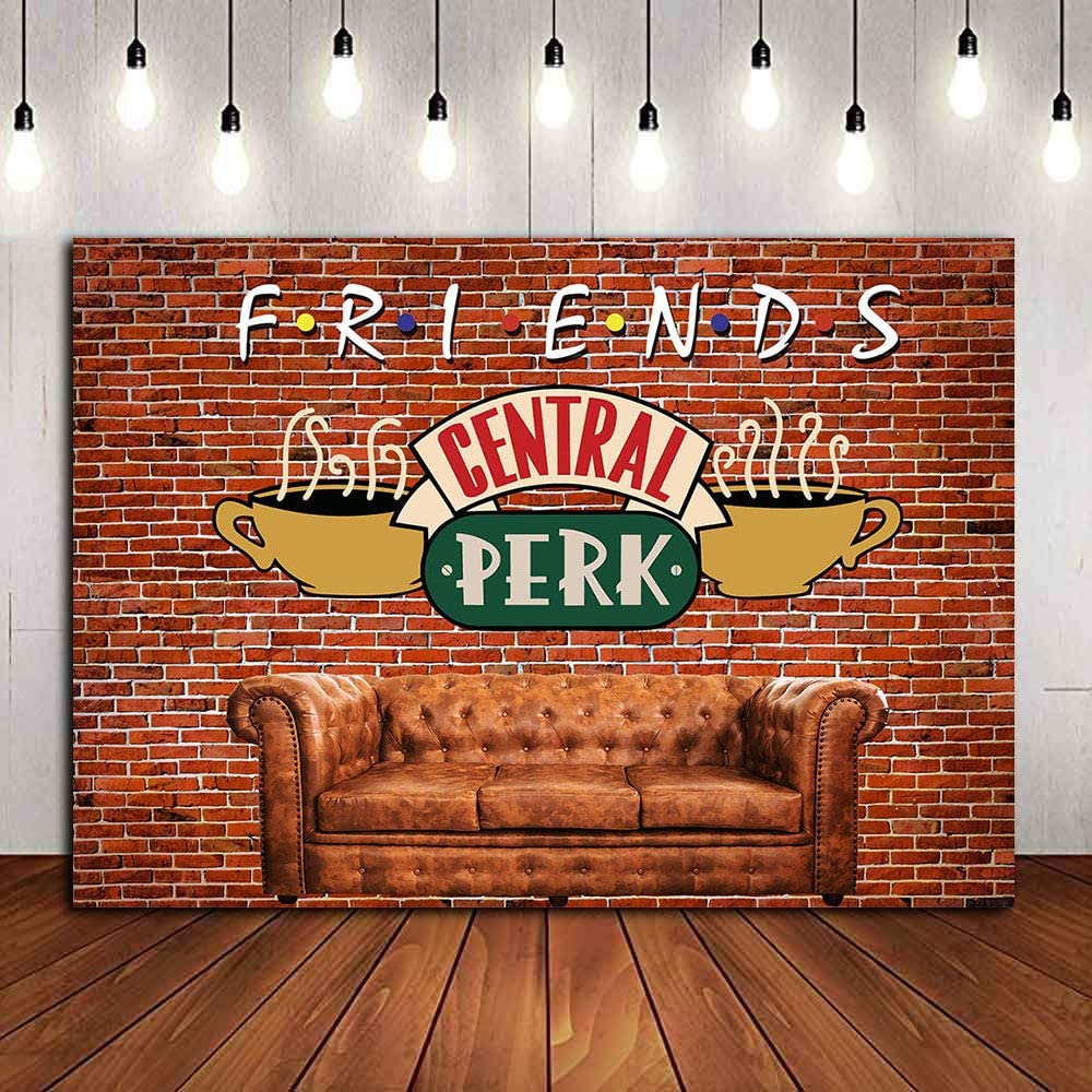 Friends Themed Party - TV Show Party Ideas - Friends Central Perk Backdrop