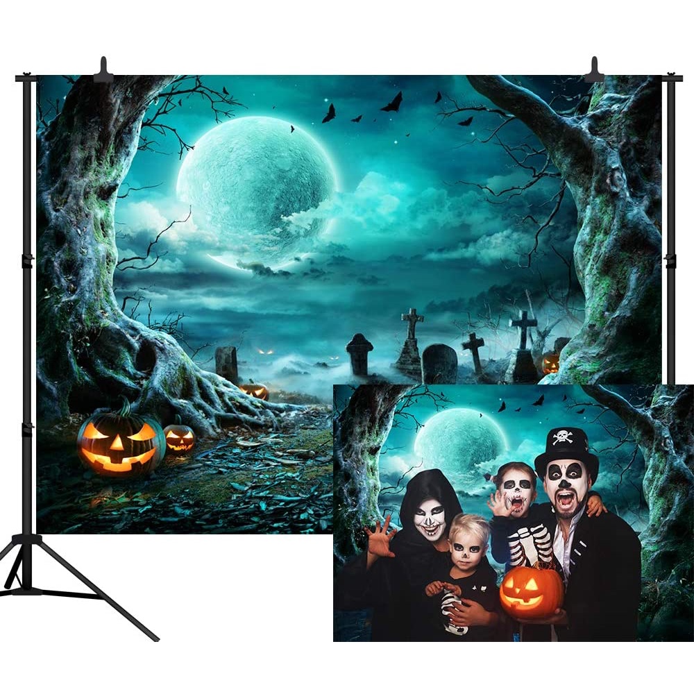 Halloween Party Ideas - Horror Party Theme Supplies - Backdrop
