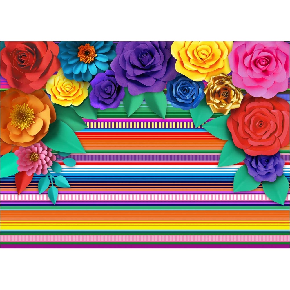 Mexican Themed Party - Party Ideas and Supplies - Mexican Party Photo Backdrop