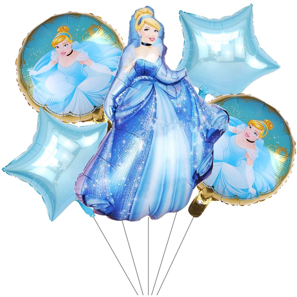 Cinderella Themed Party - Disney Party Ideas - Disney Princess Balloons