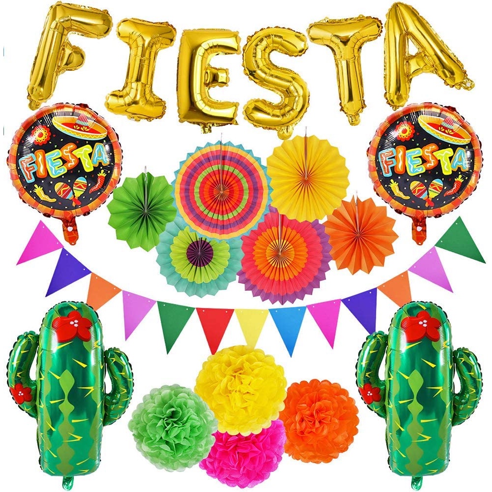 Mexican Themed Party - Party Ideas and Supplies - Mexican Party Balloons