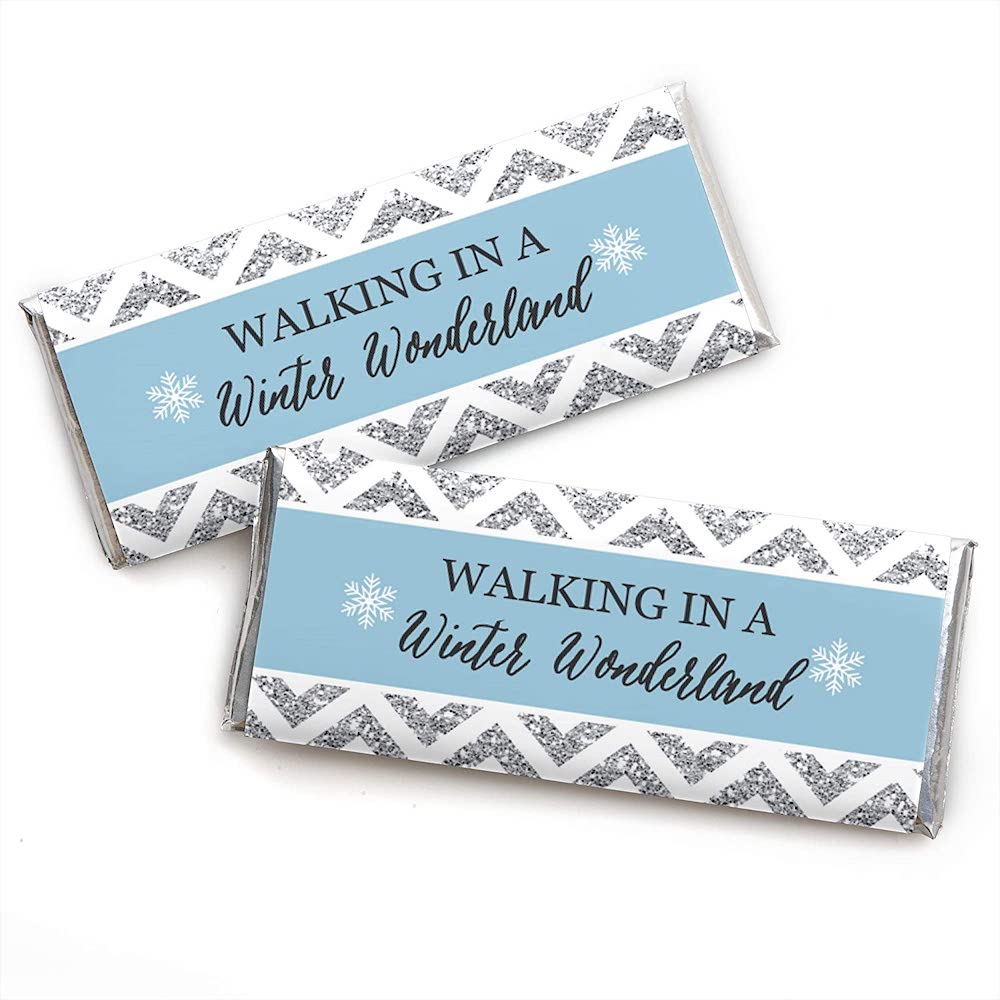 Winter Wonderland Party Ideas - Decorations - New Year - Christmas Party Themes - Candy Bar