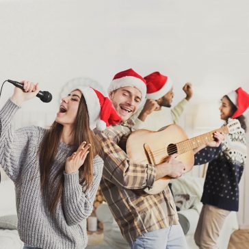 How to Host and Throw a Christmas Karaoke Party Ideas - Xmas Party