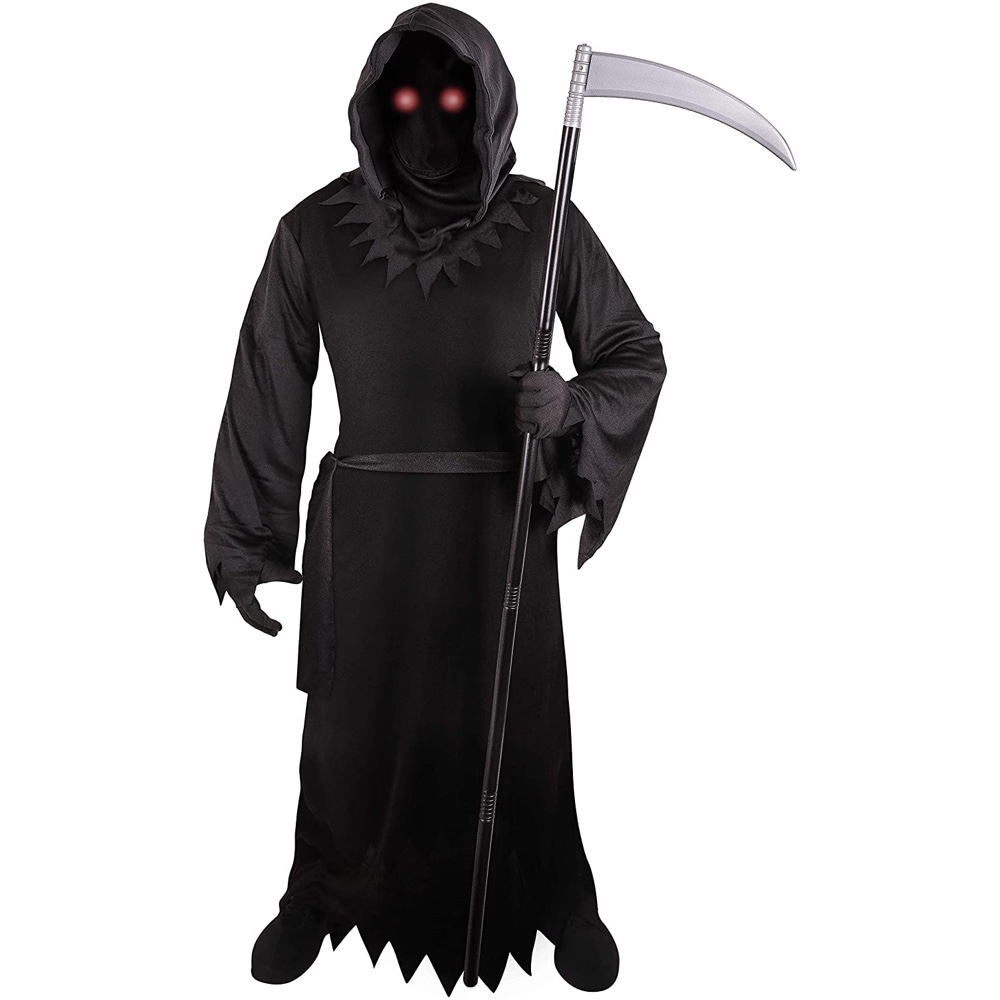 Halloween Party Ideas - Horror Party Theme Supplies - Grim Reaper Halloween Costume