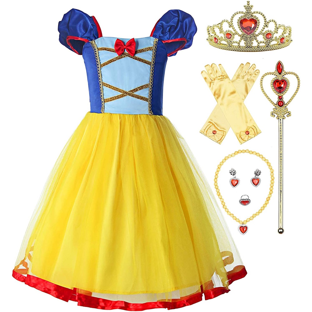 Disney Princess Theme Party - Disney Princess Party Supplies - Snow White Costume