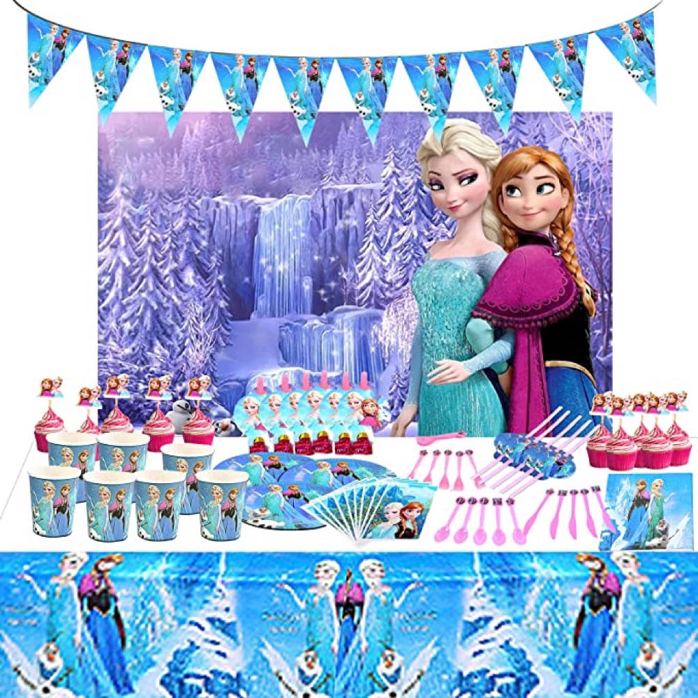 Disney Frozen Christmas Party Ideas - Xmas Party Theme - Party Decoration Set