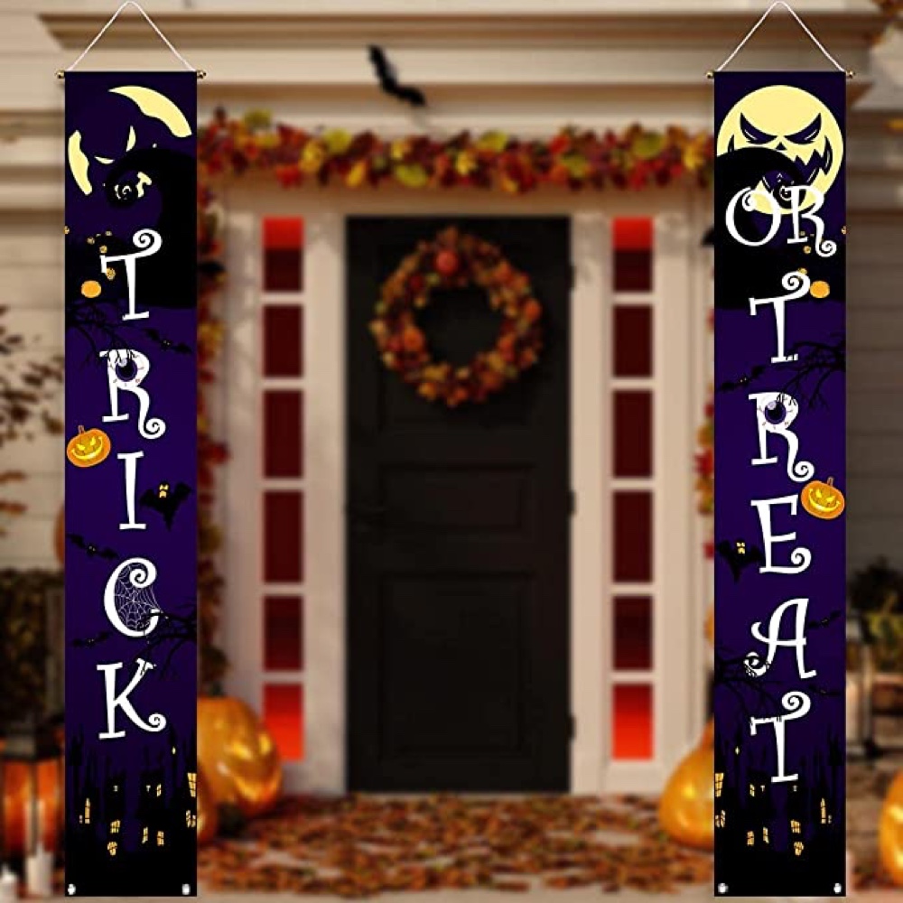 The Nightmare Before Christmas Party - Ideas, Themes, and Supplies - Door Wall Banners
