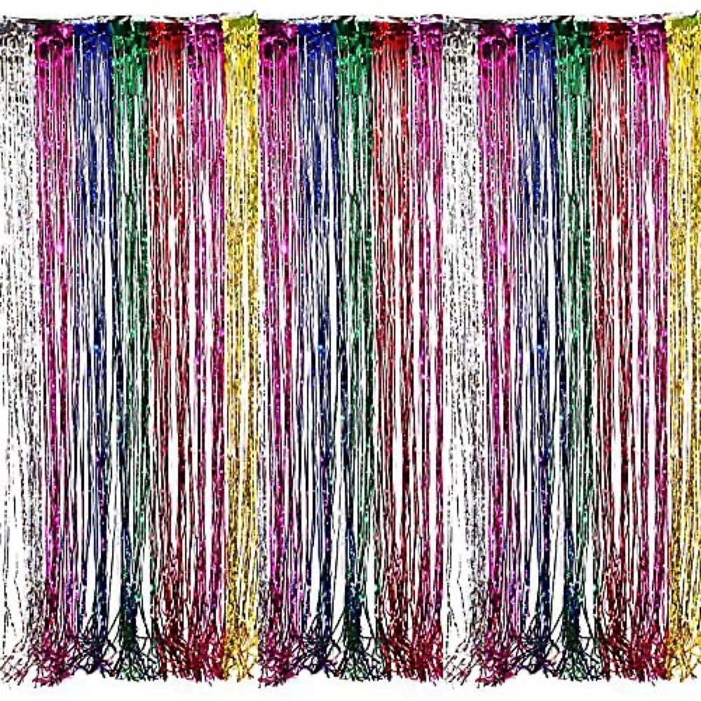 70's Themed Party - Groovy Party Ideas - Fringe Curtain