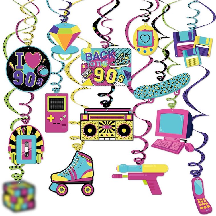 90's Themed Party - Ideas, Decorations, and Music from the 1990's