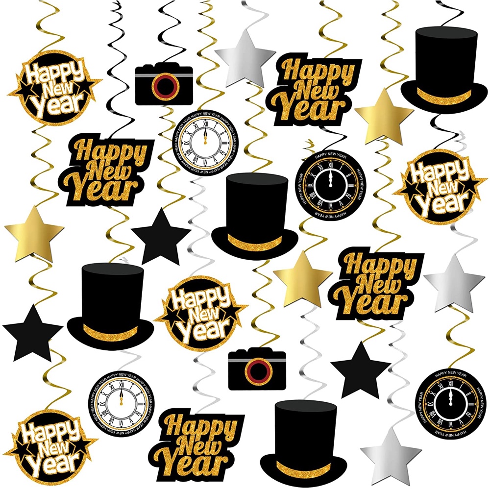 New Year's Eve Party Ideas - New Year's Eve Party Supplies - Hanging Decorations