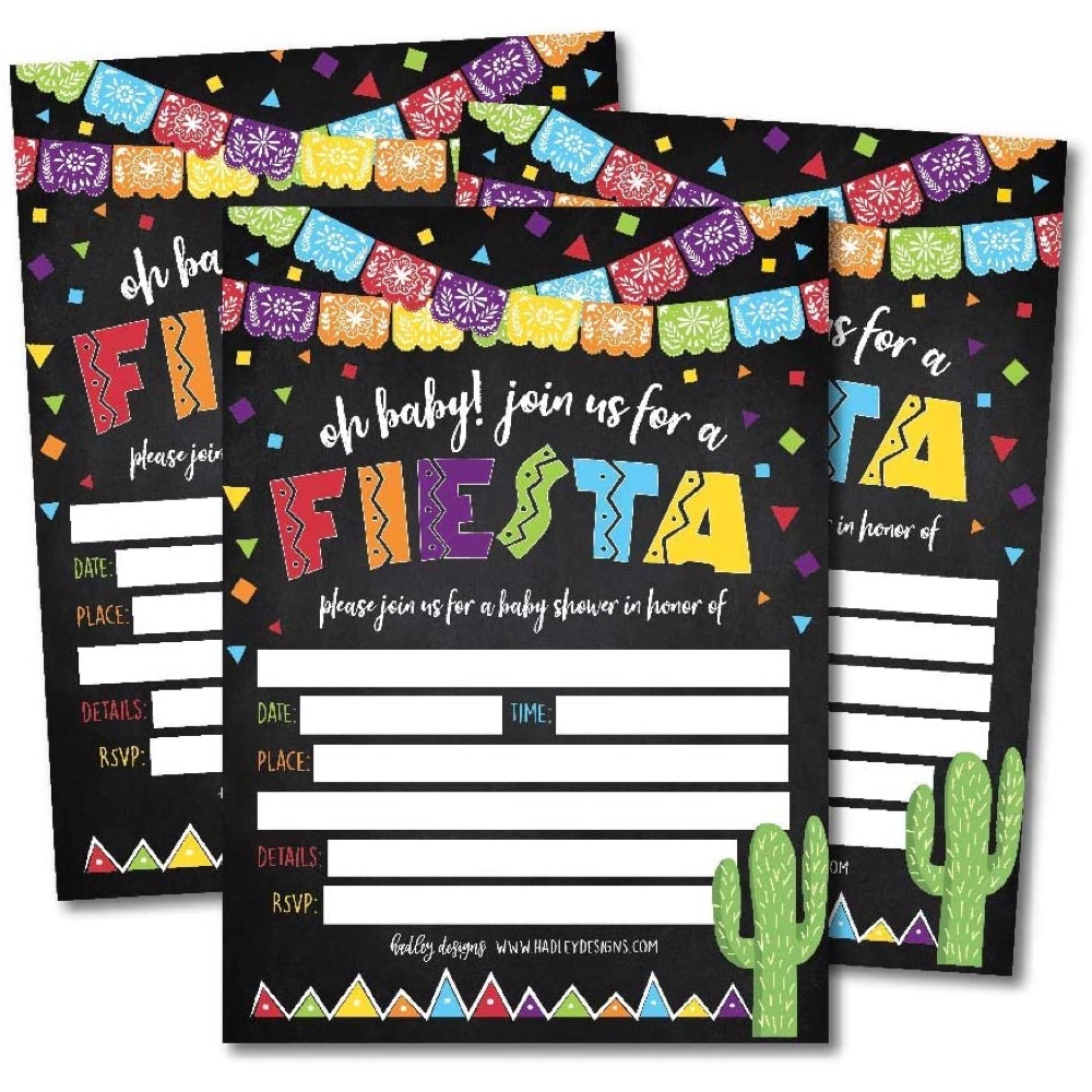 Mexican Themed Party - Party Ideas and Supplies - Mexican Party Invitations