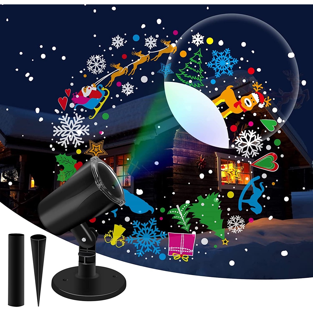 How to Host and Throw a Christmas Karaoke Party Ideas - Xmas Party - Outdoor Christmas Projector