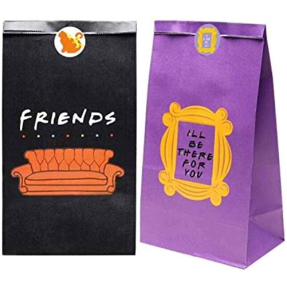 Friends Themed Party - TV Show Party Ideas - Friends Party Favor Bags