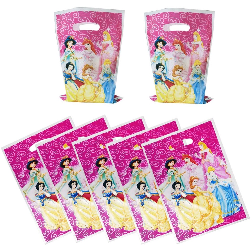 Disney Princess Theme Party - Disney Princess Party Supplies - Disney Princess Party Favor Party Bags