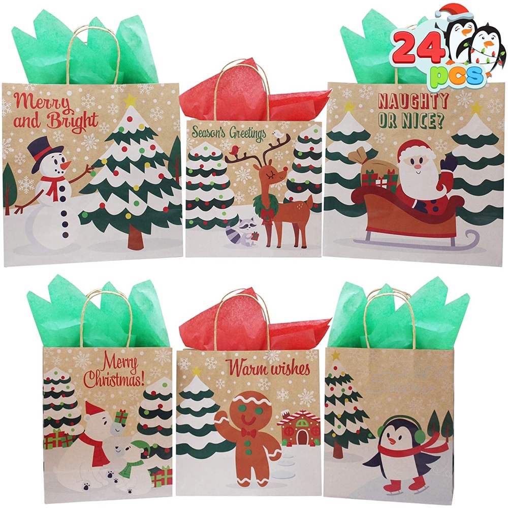 Rudolph Christmas Party Ideas - Xmas Themed Party - Party Favor Bags