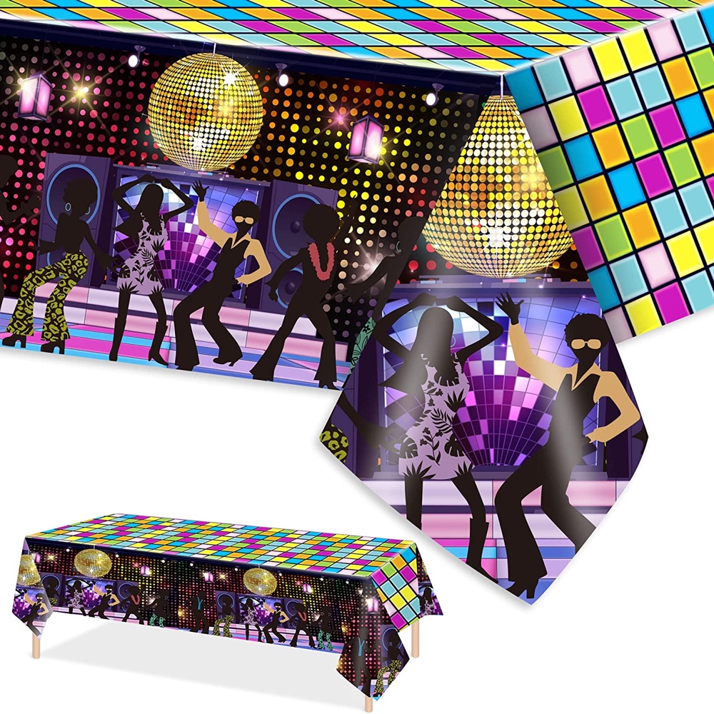 70's Themed Party - Groovy Party Ideas - 70's Theme Tablecloth