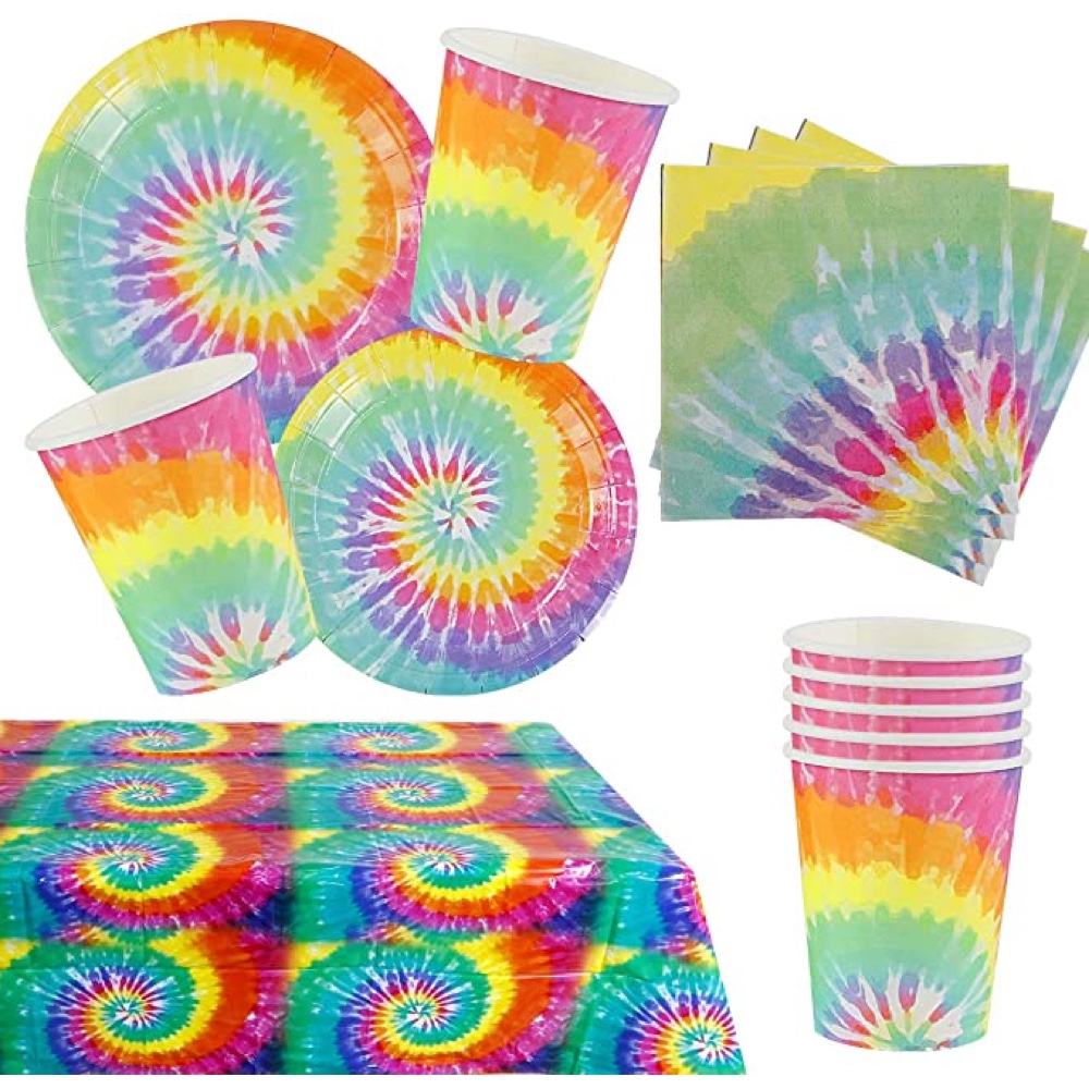 60's Themed Party - Hippy Party Ideas - 60's Theme Tableware