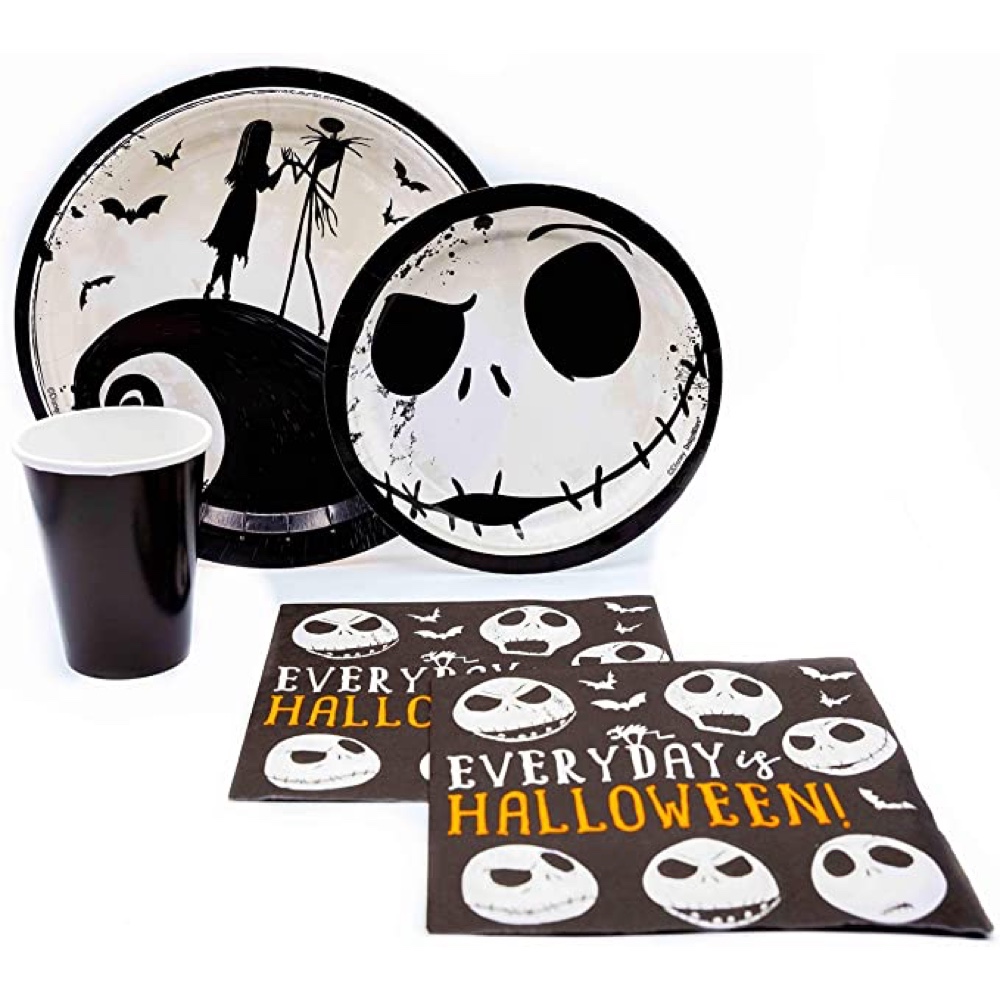 The Nightmare Before Christmas Party - Ideas, Themes, and Supplies - Tableware