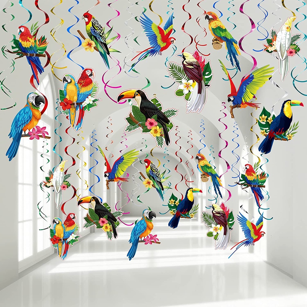 Ibiza Chill Out Theme Party - Ibiza Rave Supplies - Hanging Decorations