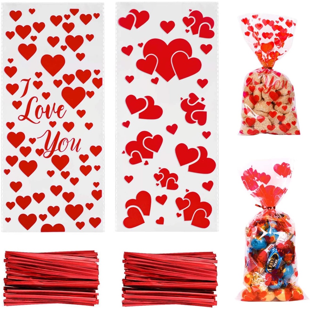 New Year's Eve Party Ideas - New Year's Eve Party Supplies - Heart Party Bags