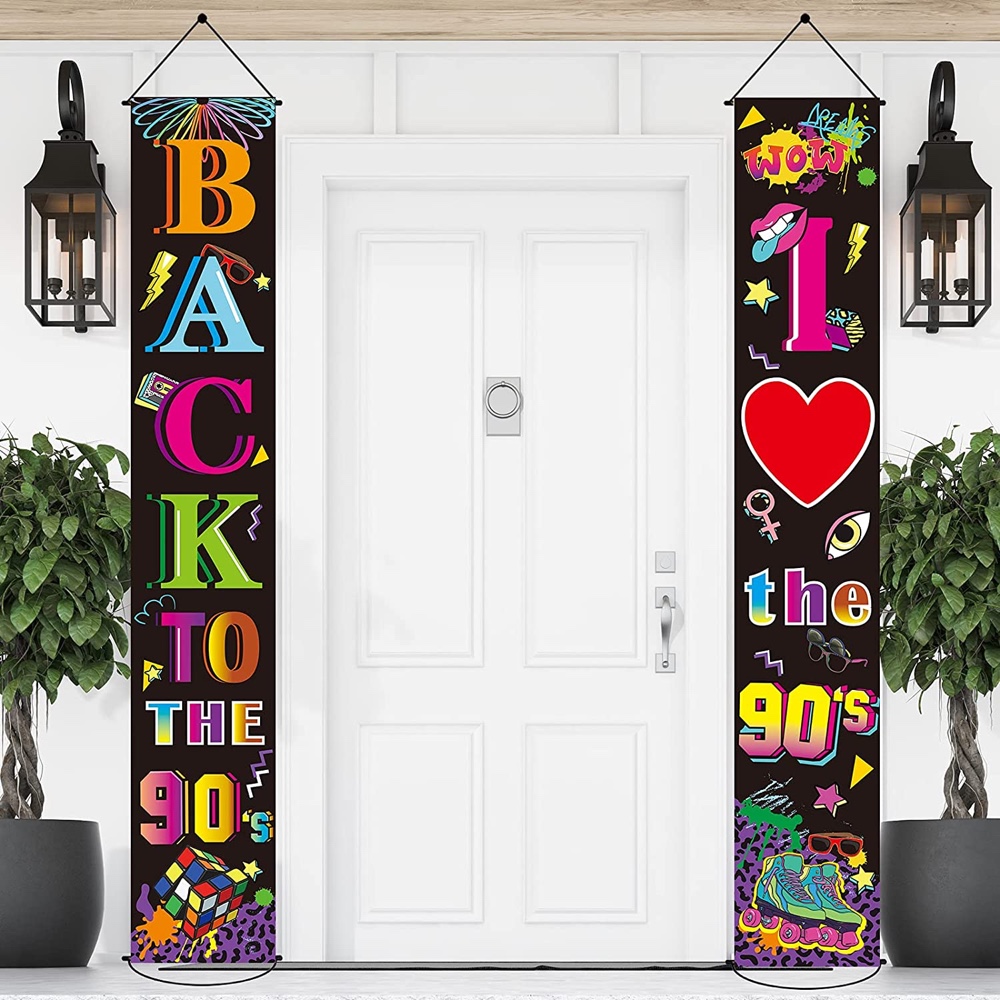 90's Themed Party - 1990's Party Ideas - 90's Theme Wall Decorations