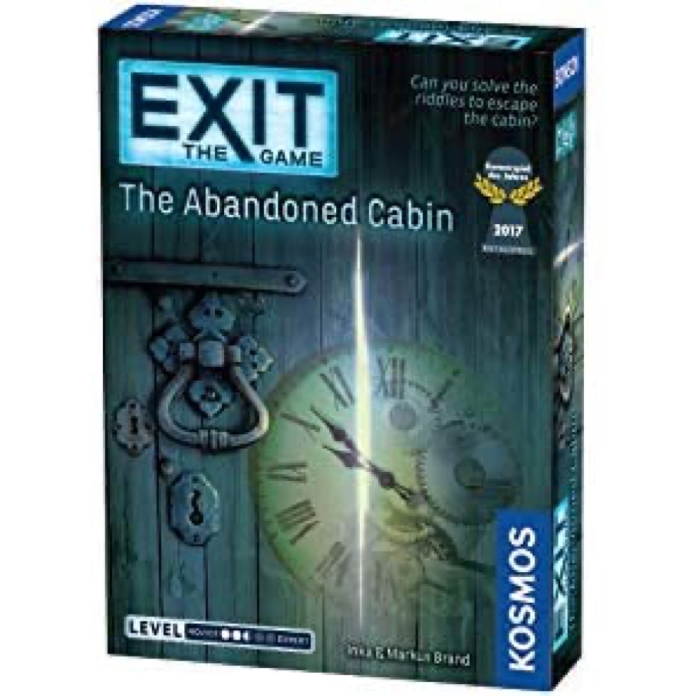Escape Room Party Ideas - Escape Room Games For Home - The Abandoned Cabin - Exit the Game