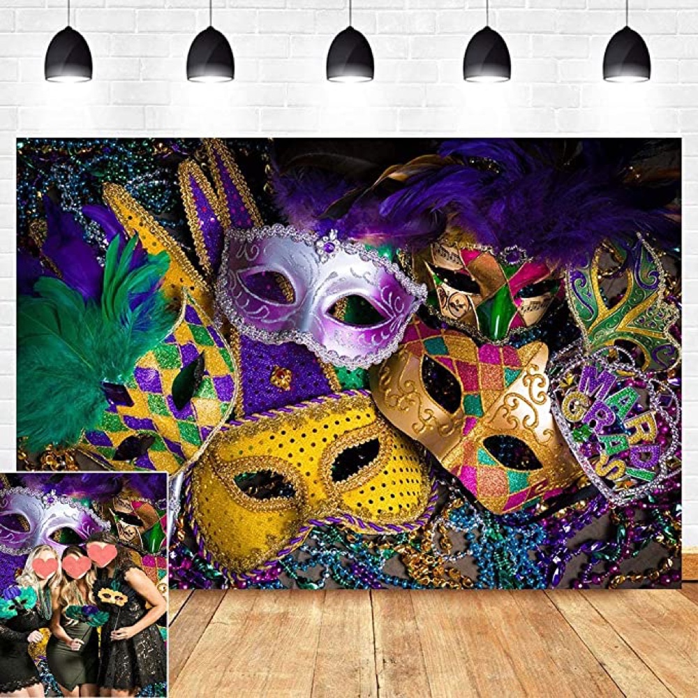 Masquerade Ball Themed Party - Ideas - Decorations - Costumes - Masks - Eyes Wide Shut Party - Backdrop