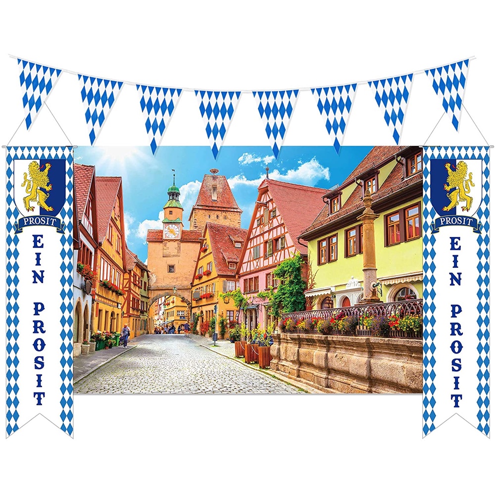 Oktoberfest Themed Party - Party Ideas and Themes - Backdrop