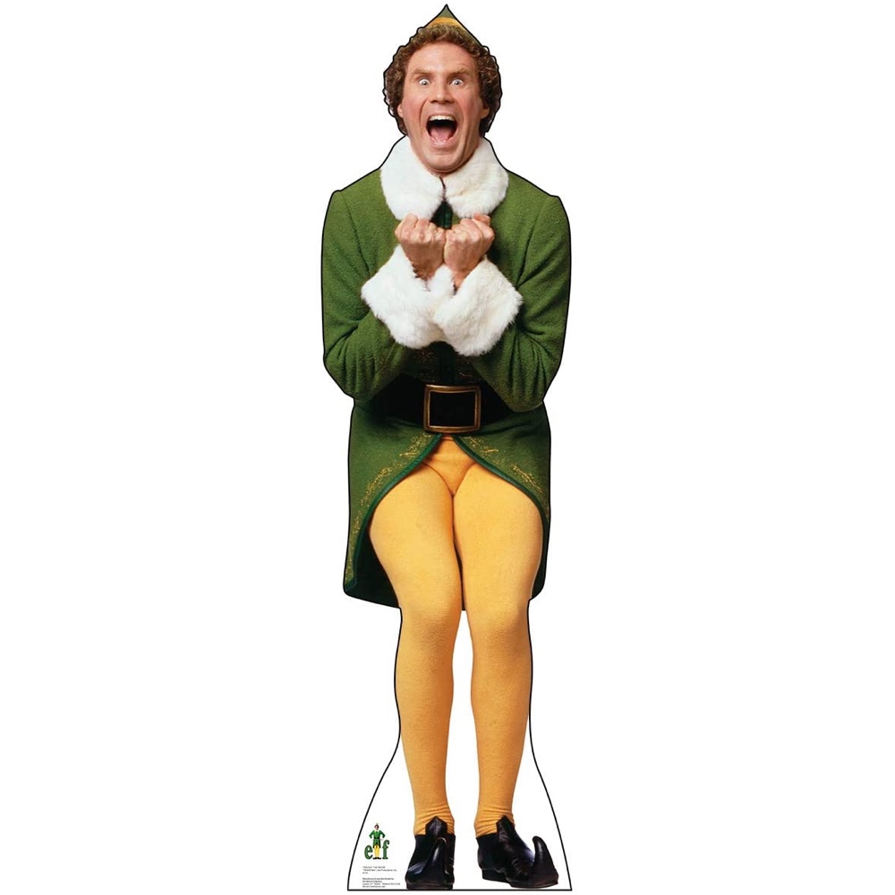 Elf Themed Christmas Party - Xmas Party Ideas - Party Supplies - Buddy The Elf Full Size Cutout