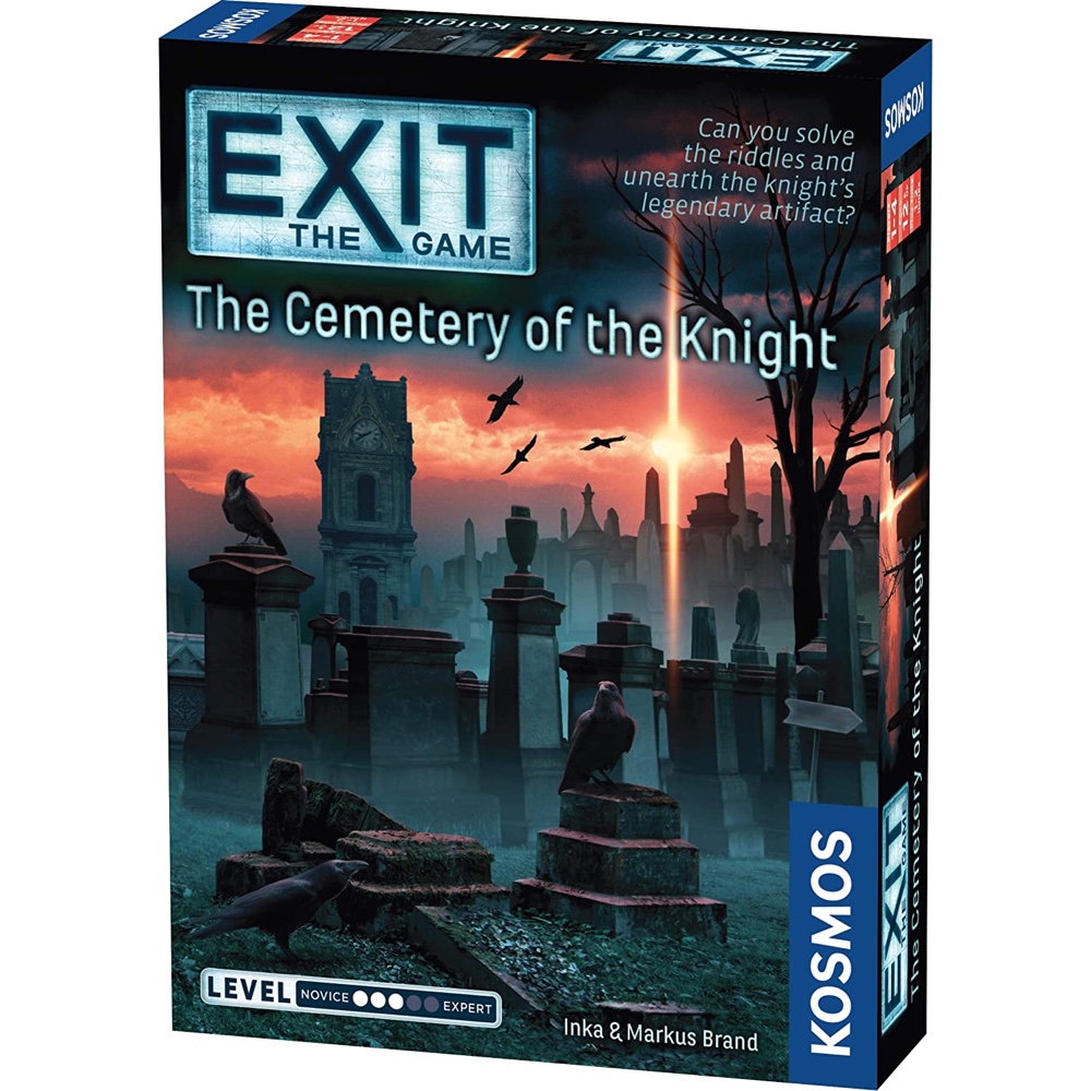 Escape Room Party Ideas - Escape Room Games For Home - The Cemetery of the Knight - Exit the Game