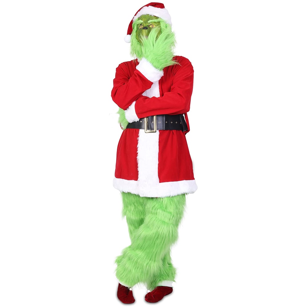 The Grinch Themed Christmas Party Ideas - Party Supplies - Party Decorations - The Grinch Fancy Dress Costume