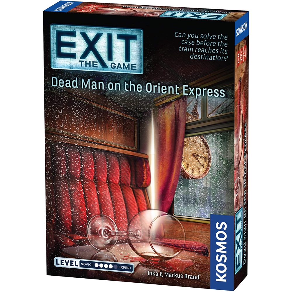 Escape Room Party Ideas - Escape Room Games For Home - Dead Man on the Orient Express - Exit the Game