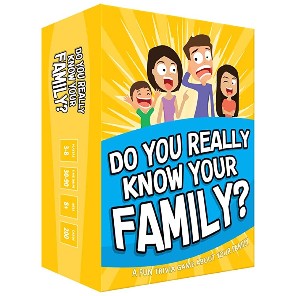Game Night Themed Party - Family Party Ideas - Family Board Games - Do You Really Know Your Family