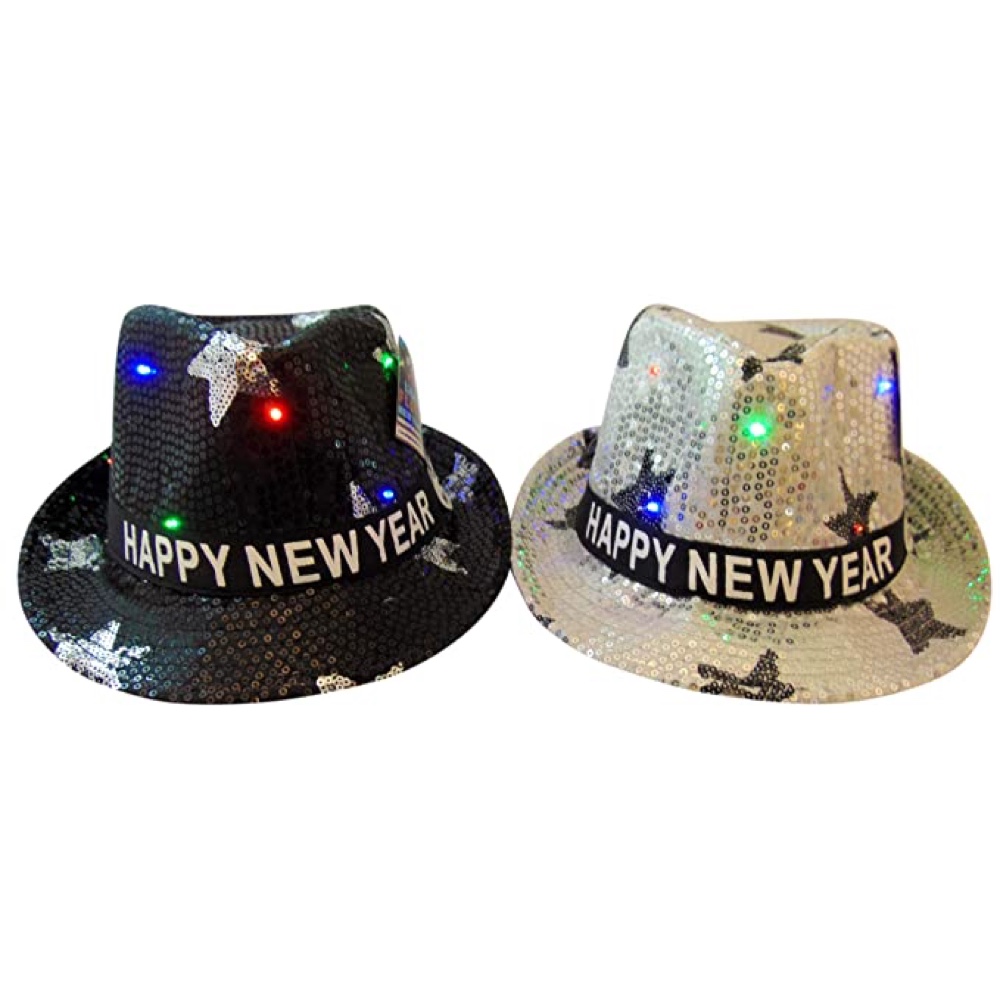 New Years Eve Party - Happy New Year Celebrations - Party Supplies - Decorations - Fedora Hats