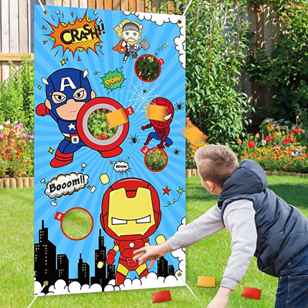 Superhero Themed Party - Ideas for Kids Parties - Superhero Party Game