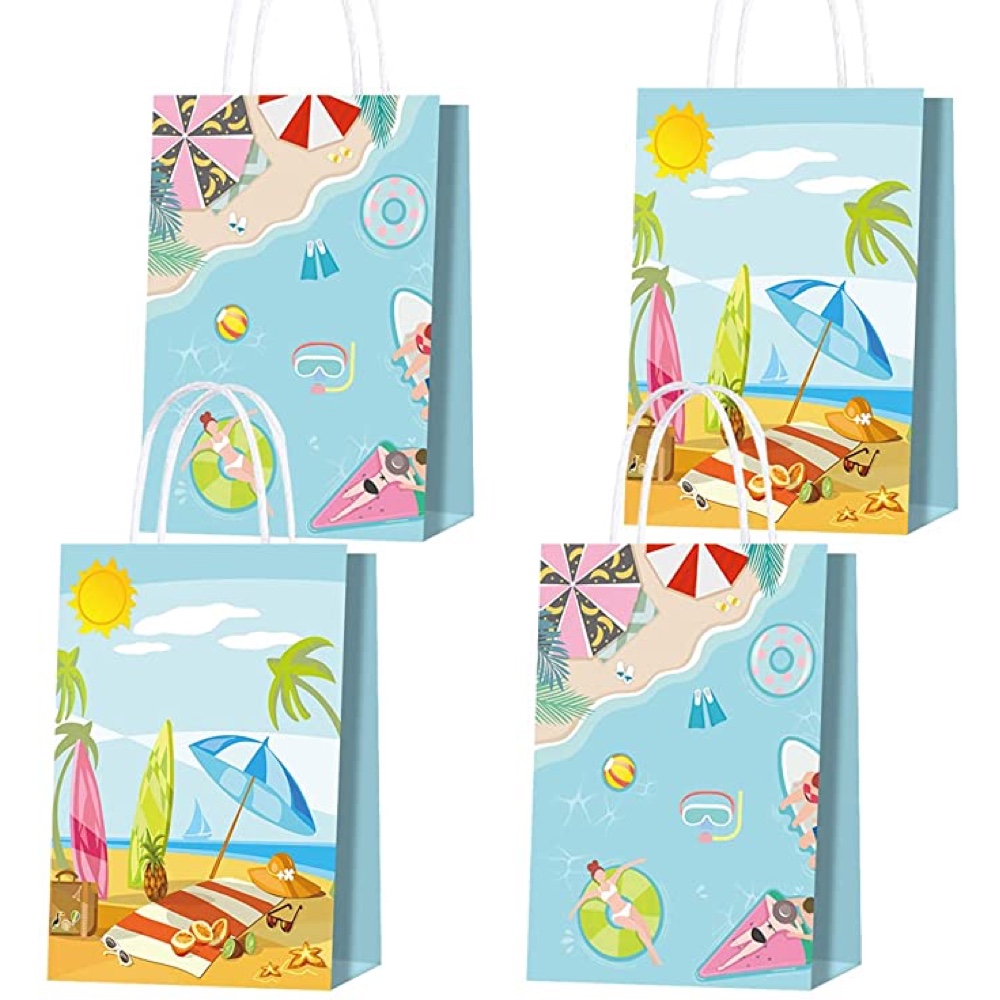 Beach Themed Party - Ideas for Decorations and Party Supplies - Party Bags