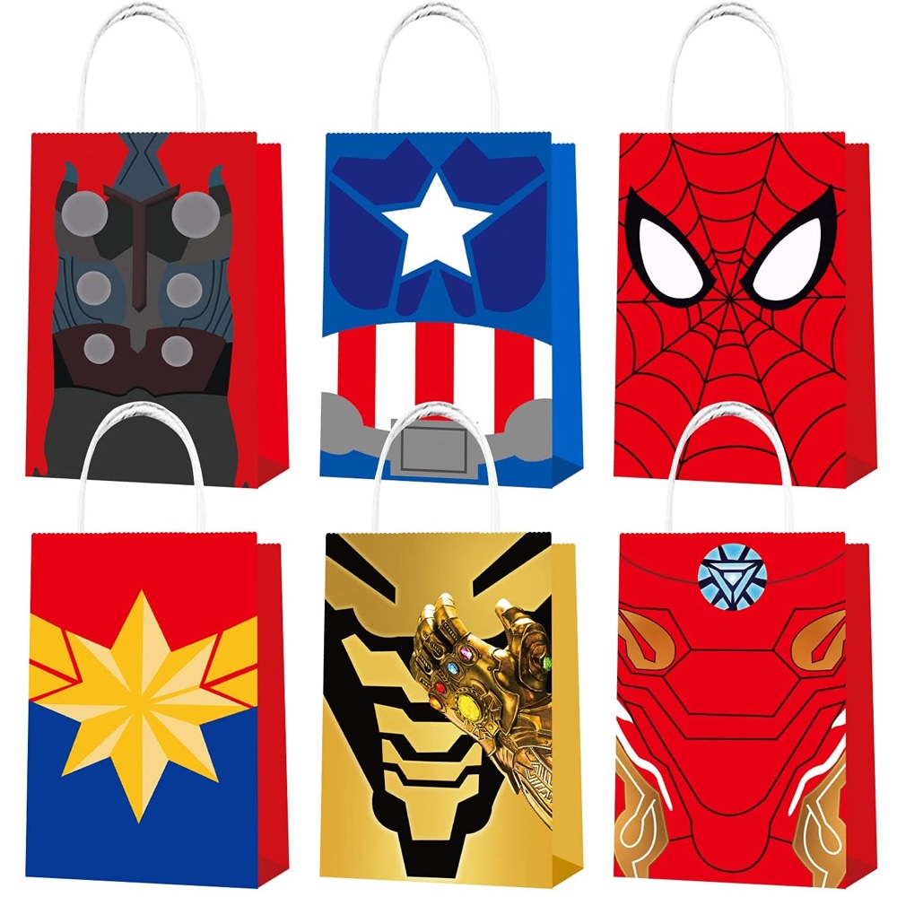 Superhero Themed Party - Ideas for Kids Parties - Superhero Party Bags