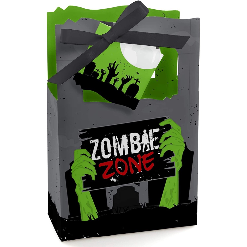 The Walking Dead Themed Party - Halloween Party Ideas - Zombie Party Ideas - Scary Birthday Party Themes - Party Bags