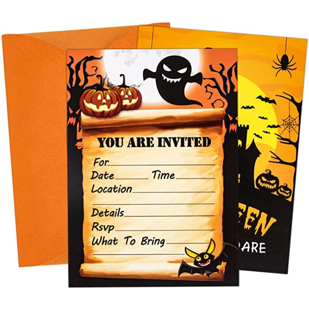 Horror Themed Party - Scary Horror Party Ideas for Decorations and Supplies - Party Invitations