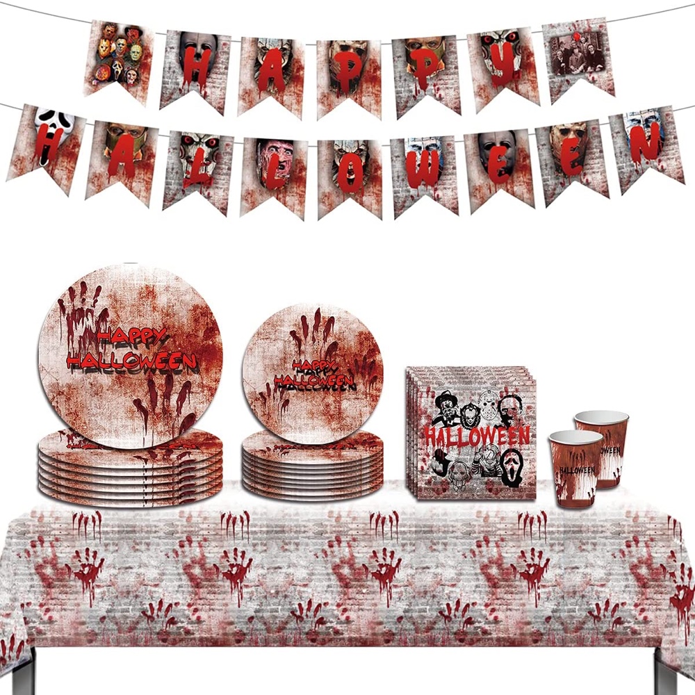 Horror Themed Party - Scary Horror Party Ideas for Decorations and Supplies - Party Set