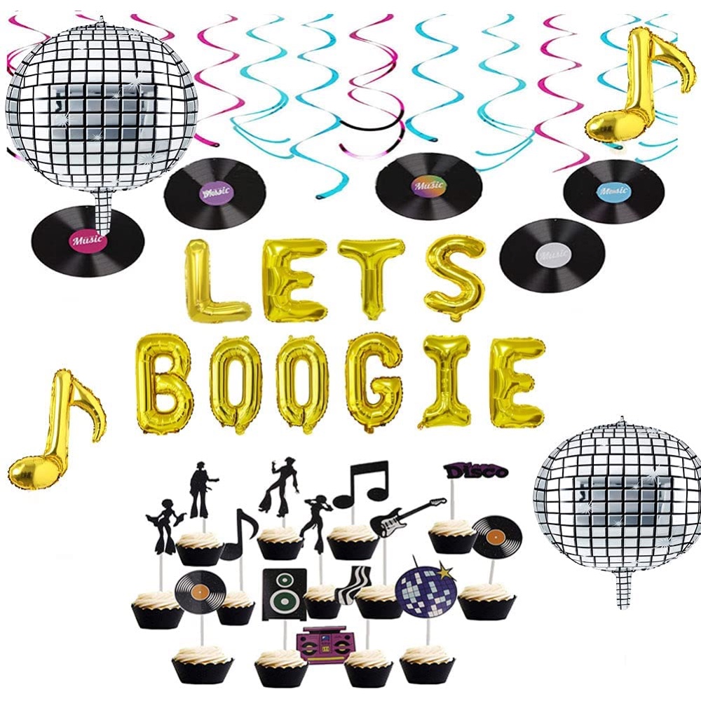 Saturday Night Fever Themed Party - 70's Party Ideas and Supplies - Party Set - Party Kit