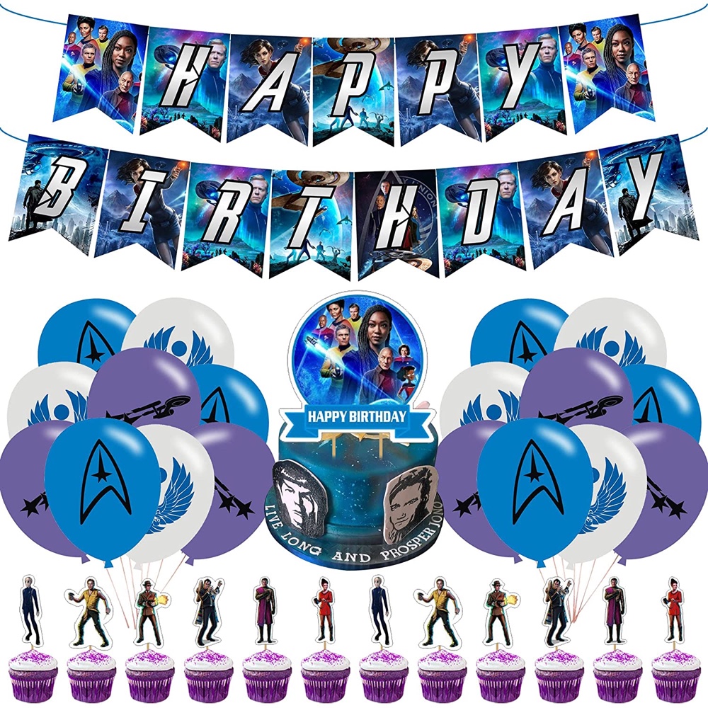 Star Trek Themed Party - Party Supplies - Party Ideas - Decorations - Party Set