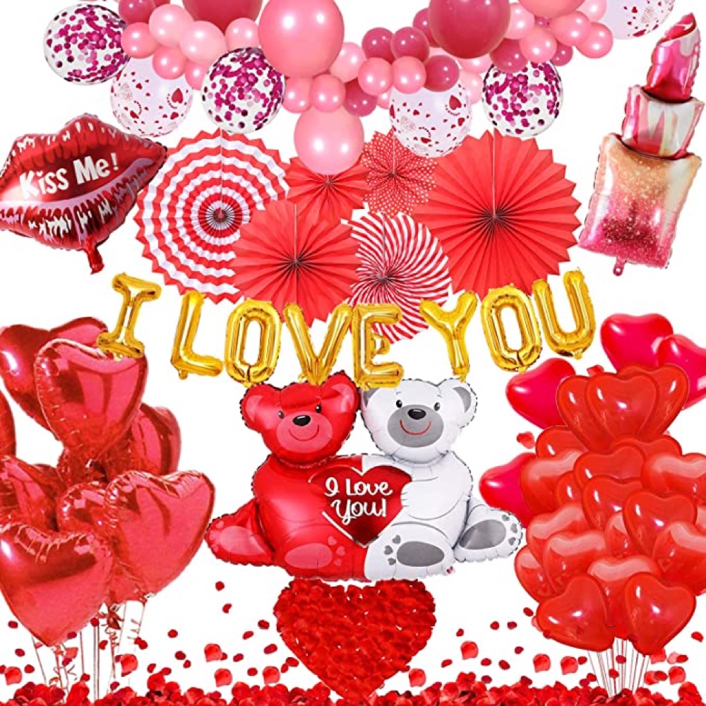 Valentine's Day Themed Party - Romantic Party Ideas and Party Supplies - Readymade Party Supplies Kit and Set