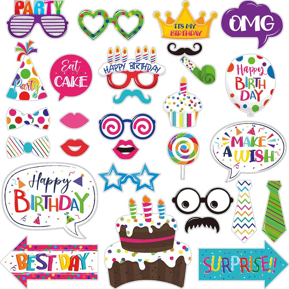 Hippy Themed Party - 60's Birthday Party - Ideas for Decorations and Supplies - Photo Props