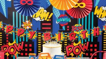 Superhero Themed Party - Ideas for Kids Parties