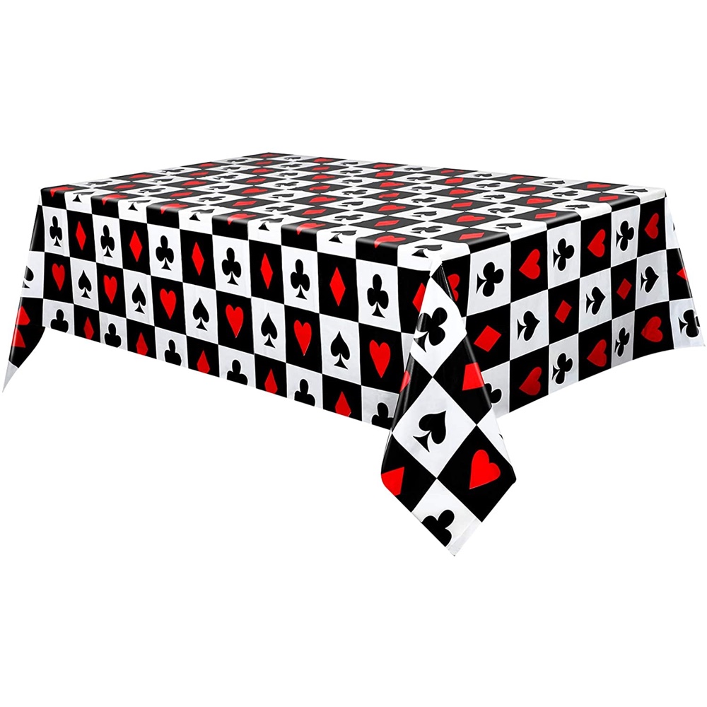 Casino Night Themed Party Ideas and Party Supplies and Home Casino Games and Card Tables - Tablecloth
