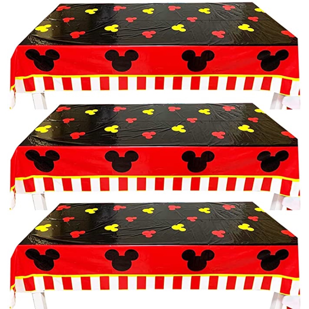 Mickey Mouse Themed Party - Disney Kids Party Ideas - Children Party Themes - Tablecloth