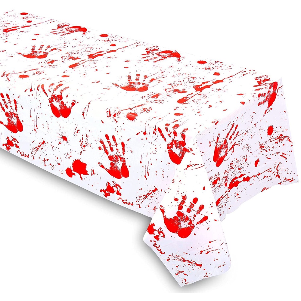 Zombie Themed Party - Horror Themed party - Halloween Party Ideas - Tablecloth